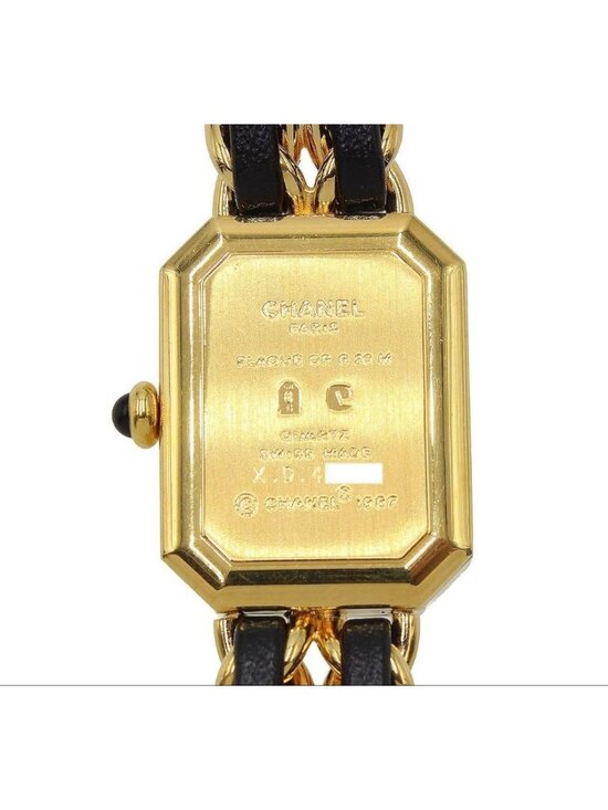 Chanel Premiere M Leather Chain Watch main image 6